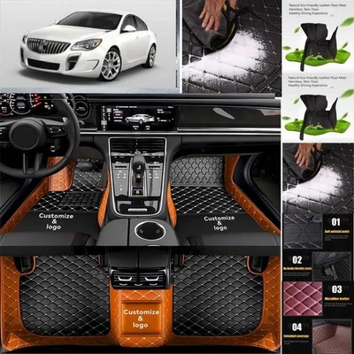 For Buick Regal Car Floor Mats Custom Luxury Waterproof Auto Liners Carpets Foto 1 de 4