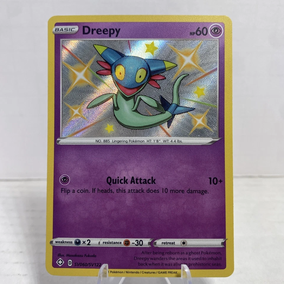 Dreepy SV060/SV122 Shining Fates: Shiny Vault Holo Pokemon TCG - Image 1 of 3