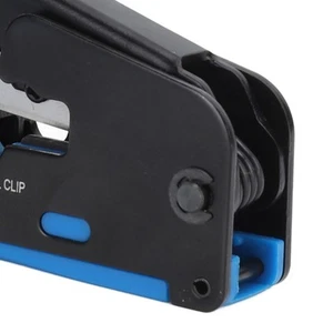 RJ45 Crimp Netzwerk Kabel Crimpen Schneiden Abisolieren Mit Tester - Afbeelding 1 van 24