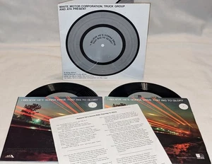 White Motor Company GONNA RIDE THAT RIG TO GLORY press kit gatefold 2X 45 rpm 7" - Picture 1 of 11