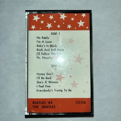THE BEATLES Cassette Tape Rock Pop BEATLES 65 RARE USA TAPE INC RELEASE "Tested" - Image 1 of 4