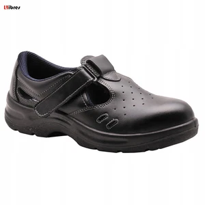 Zapatos de trabajo sandalias de seguridad Steelite S1 SRC 42 PORTWEST PTW-FW01BKR48... - Imagen 1 de 2