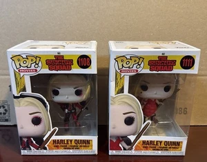 Funko POP! DC The Suicide Squad Harley Quinn #1111 #1108 Juego de 2 - Imagen 1 de 11