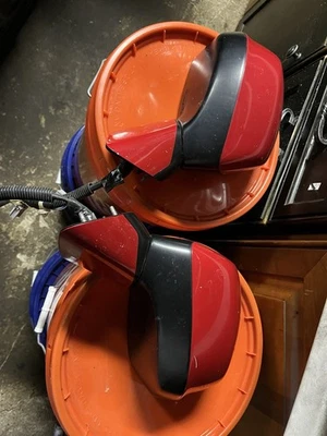 2012 Honda Civic Si Coupe Red USED OEM Side Mirrors Left & Right - Image 1 of 4