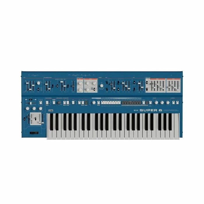 UDO Audio Super 6 ST49 12-Voice Polyphonic Aftertouch Binaural Analogue-Hybri... - Image 1 of 1