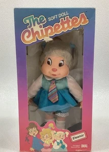Vintage 1985 Ideal Chipette Soft Vinyl Eleanor Doll - NIB - Picture 1 of 18