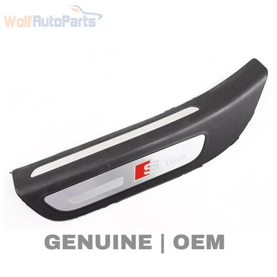 AUDI Q5 2009-2017 - Panel de umbral de puerta trasera izquierda / placa de desgaste (línea S) Foto 1 de 4