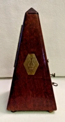 复古 Working Metronome De Maeizel Hollande Angle Terre Amerique — 第 1/4 张图片