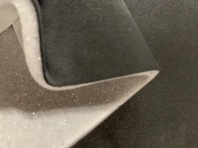 GENUINE Audi Alcantara Fabric Colour: Soul/Anthracite with 4mm Foam R Stretchy - Image 1 of 4
