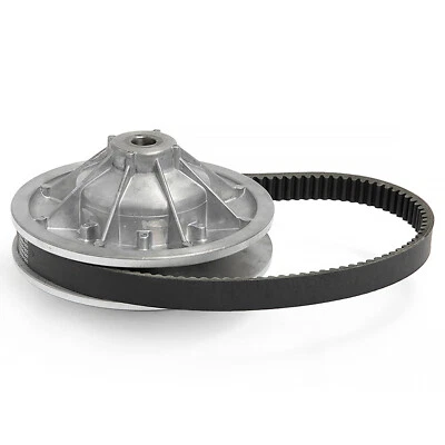 Embrayage Arrière 28 Degrés + Courroie pour E-Z-GO 4 Cycle Gas golf 1991-2009 - Photo 1/4