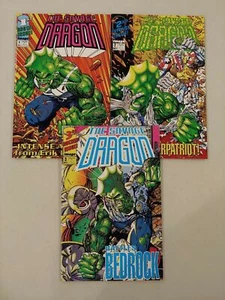 Savage Dragon #1 2 3 White cover Larsen Image Comic 1st Print 1992 VF - Picture 1 of 2