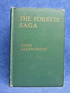 The Forsyte Saga by John Galsworthy, Charles Scribner's Sons, 1922, Hardcover - Imagen 1 de 8