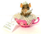 Charming Tails Promise of a Cure Collection Bubbling Over for a Cure Figurine