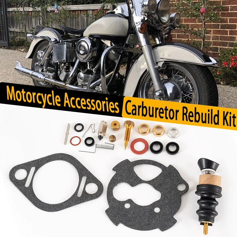 CARBURETOR REBUILD KIT 27132-71 For ZENITH BENDIX HARLEY CARBURETORS PRE 1976 * Foto 1 de 4