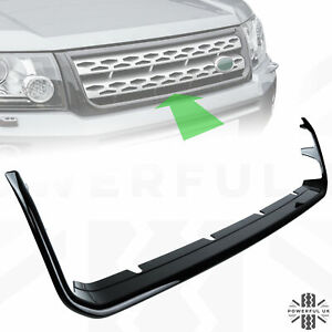 Front grille cover strip for Land Rover Freelander 2 Facelift 2012-14 Black 