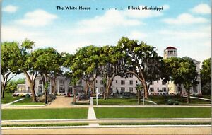 Biloxi Mississippi MS White House Resort Hotel Vintage Postcard 