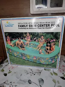Vintage 1998 Intex The Wet Set pool 120 x 72 Large family size RARE - Picture 1 of 5