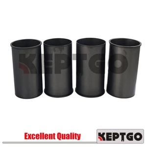 New 4D95 Cylinder Liners 4pcs For Kubota - Picture 1 of 5