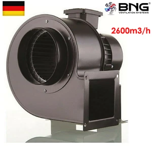 Radialgebläse TURBO Zentrifugal Radialventilator Radiallüfter 230V 2600m³h