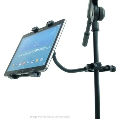 Music Microphone Stand Tablet Holder for Samsung Galaxy Tab PRO 12.2 - Image 1 of 4