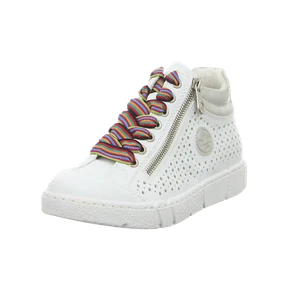 Zapatillas Rieker N1747-80 con cordones zapato cómodo arco iris cordones EE. UU. 9 EU 40 - Imagen 1 de 7