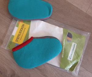Boot Socks Size 27-28 CM New Turquoise - Picture 1 of 4