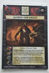 Anachronism Alfred The Great 5 card Booster Pack NIP