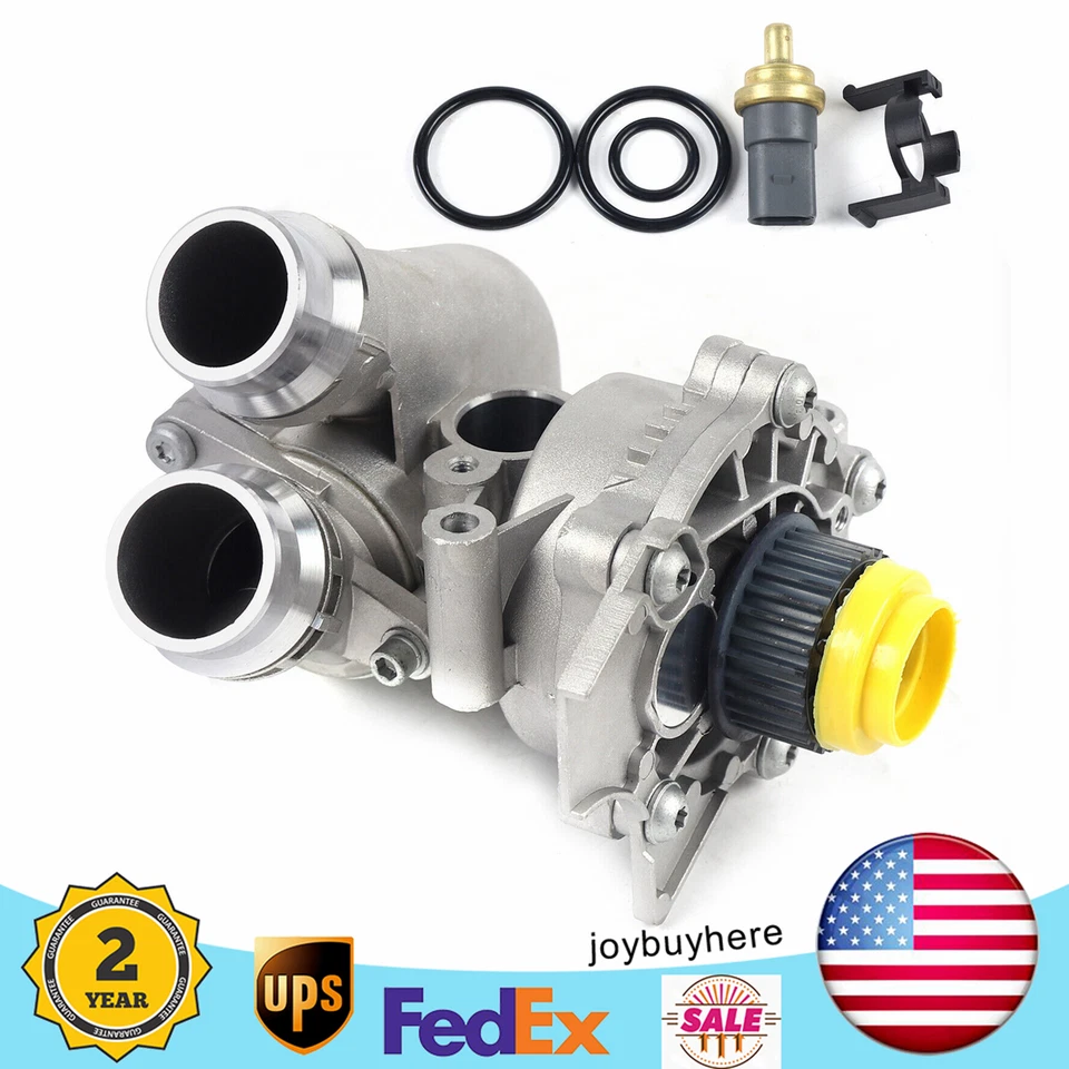 Aluminum Water Pump For Audi A4 A4 A5 A6 2.0L 2009-2012 /Volkswagen Cc 2.0L L4 Foto 1 de 4