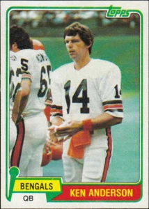 1981 Topps #115 - Ken Anderson - Picture 1 of 2