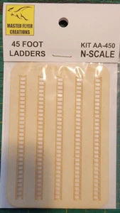 Spur N Master Flyer Creations AA-450 45 Fuß Leitern Laser Cut Kit 5 Stück - Bild 1 von 2