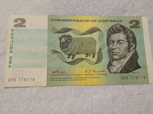 1968 AUSTRALIA 2 DOLLARS PICK # 38c . Choice XF - Picture 1 of 2