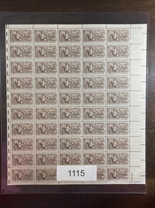 1115 US Mint Sheet, 4 Cent Lincoln - Douglas Debates Joseph B Beale, Mint NH - Picture 1 of 3