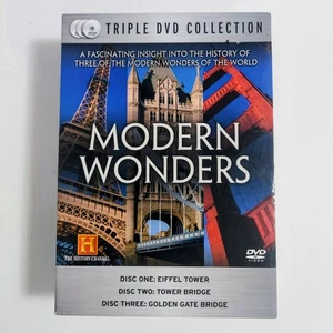 DVD History Modern Wonders Triple Collection – History Channel Eiffel Tower Brid - Picture 1 of 15