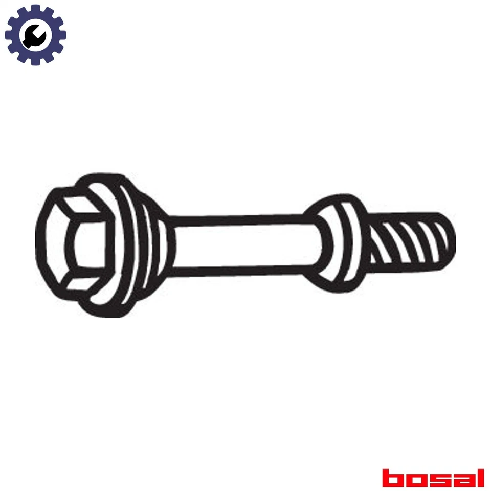 SISTEMA DE ESCAPE PERNO 258-943 PARA RENAULT WIND CLIO/III/EURO/CAMPUS/Grandtour/Mk Foto 1 de 4