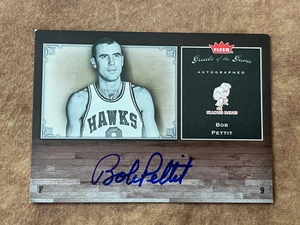 2005-06 Fleer Greats of the Game Bob Pettit Autograph #GG-BP HOF Basketball Card - Picture 1 of 3