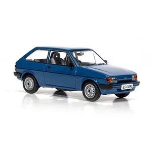 Corgi Vanguards 1:43 Ford Fiesta Mk2 1.1 Popular Plus, Maritime Blue Model Car - Picture 1 of 2