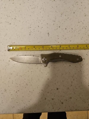 Nuevo Maxace Zealot Linerlock Tan MCZ203 Foto 1 de 4