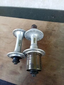 32Hole Deore LX Front & Rear Mountain Tour Bike Hubset..100/135mm FH m550 - Picture 1 of 5