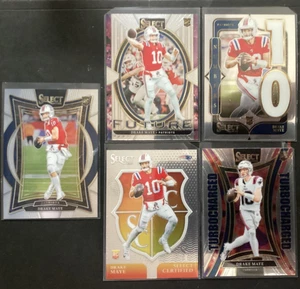 2024 Panini Select Drake Maye Rookie (RC) 5 CARD LOT !!! Patriots - Picture 1 of 2