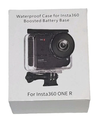 Funda Impermeable Para Insta360 ONE R Batería Potenciada Base Buceo Agua NUEVO Foto 1 de 4