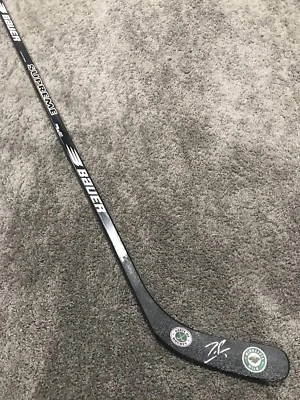 Palo de hockey autografiado firmado por Zach Parise Minnesota Wild con certificado de autenticidad Foto 1 de 2