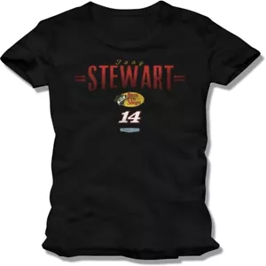 Tony Stewart #14 NASCAR Racing Ladies Baby Tee SMALL Name & Number Shirt Women's - Picture 1 of 6