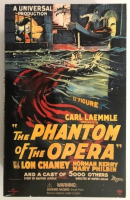 SIDESHOW UNIVERSAL MONSTERS PHANTOM OF THE OPERA LON CHANEY 12" 1/6 FIGURE SET - Image 1 of 3