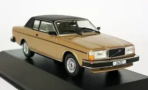 Atlas 1/43 - Volvo 262C Bertone Gold / Black Diecast Model Car - Picture 1 of 5
