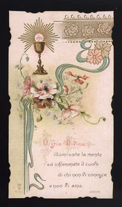 santino cromo-holy card S.LEGA n.811 OSTIA DIVINA - Imagen 1 de 1