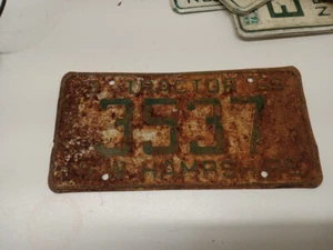 Vintage NH New Hampshire License Plate Barn find 1973 73 3537 - Picture 1 of 2