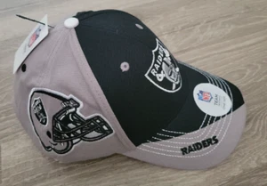 New NFL Official Team Headwear Las Vegas Raiders Helmet Logo Adjustable Hat - Picture 1 of 7