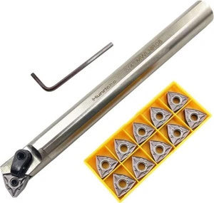 3/4" Indexable Boring Bar Turning Tool Holder S20R-MWLNR08 +WNMG080408-MA insert - Picture 1 of 8