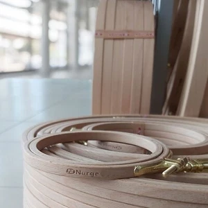 Nurge High Quality 8 mm Wooden Embroidery Hoops, Smooth Beech Wood - Picture 1 of 10