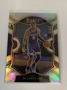 2020-21 Panini Select SILVER HOLO PRIZM DeAaron Fox Sacramento Kings - Bild 1 von 2